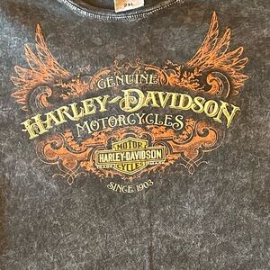 Harley Davidson authentic women’s T-shirt. New without tag. Never worn size xxl